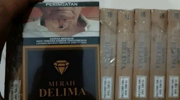 Rokok Ilegal Semakin Tak Terkendali: Merah Delima Produksi Pamekasan Makin Masif Beredar Bebas di Sumenep
