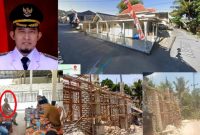 Ket Foto: Sosok yang dilingkari merupakan Arif, menantu H. Halik, yang hadir mewakili H. Halik dalam musyawarah terkait polemik dugaan bangunan yang memakan badan jalan di Desa Payudan Daleman, Kecamatan Guluk-Guluk, Sumenep.