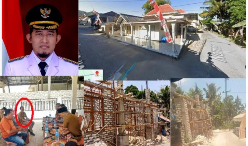 Ket Foto: Sosok yang dilingkari merupakan Arif, menantu H. Halik, yang hadir mewakili H. Halik dalam musyawarah terkait polemik dugaan bangunan yang memakan badan jalan di Desa Payudan Daleman, Kecamatan Guluk-Guluk, Sumenep.